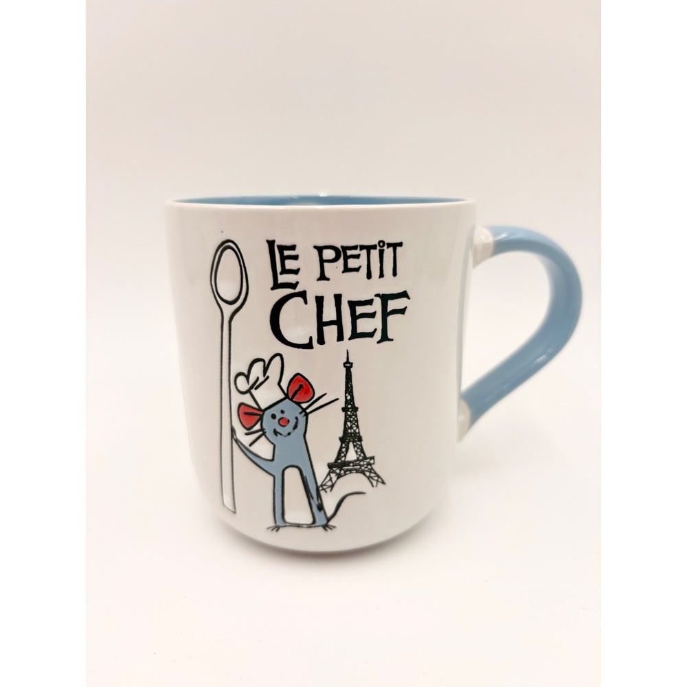 Disney Pixar Ratatouille Le Petit Chef Remy Mug Zrike Brands Blue White Ceramic